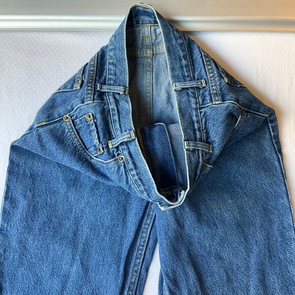 Bugle Boy Big Girl’s Denim Straight Leg Jeans size 18 Regular, Blue - Picture 9 of 12